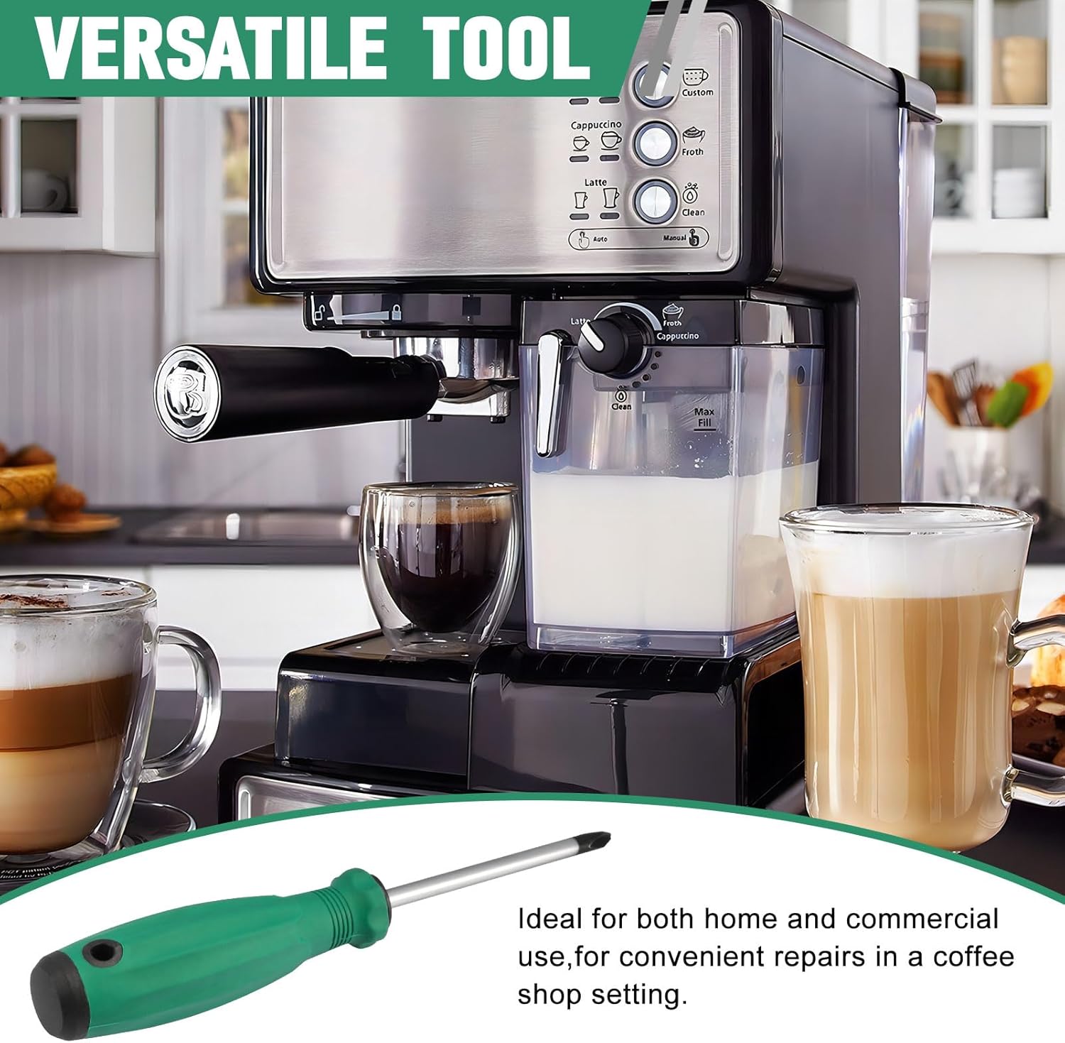 Triwing Screwdriver With Special Triangular Screws,Point Y Tip Fits Cuisinart DGB-550BKP1 Automatic Coffeemaker Repair