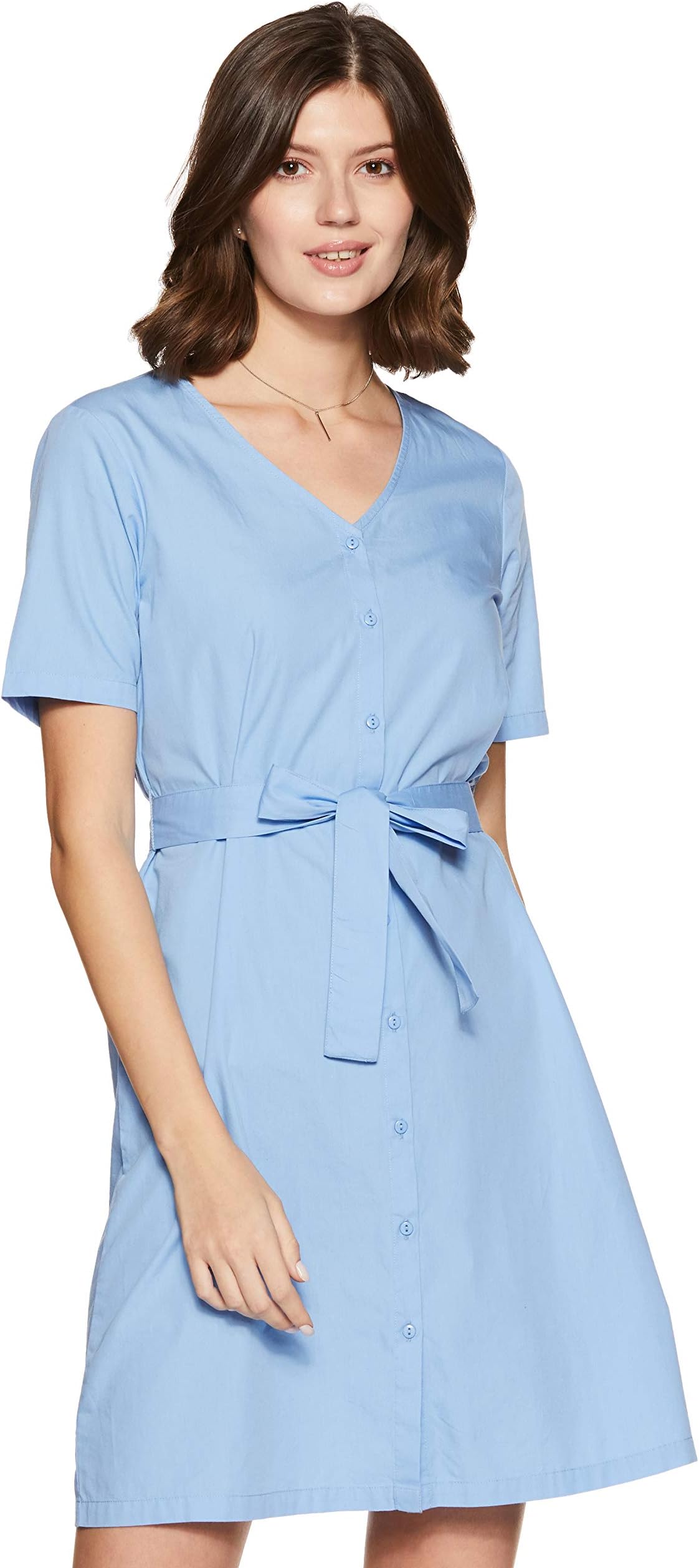 Amazon Brand - SymbolCotton a-line Dress