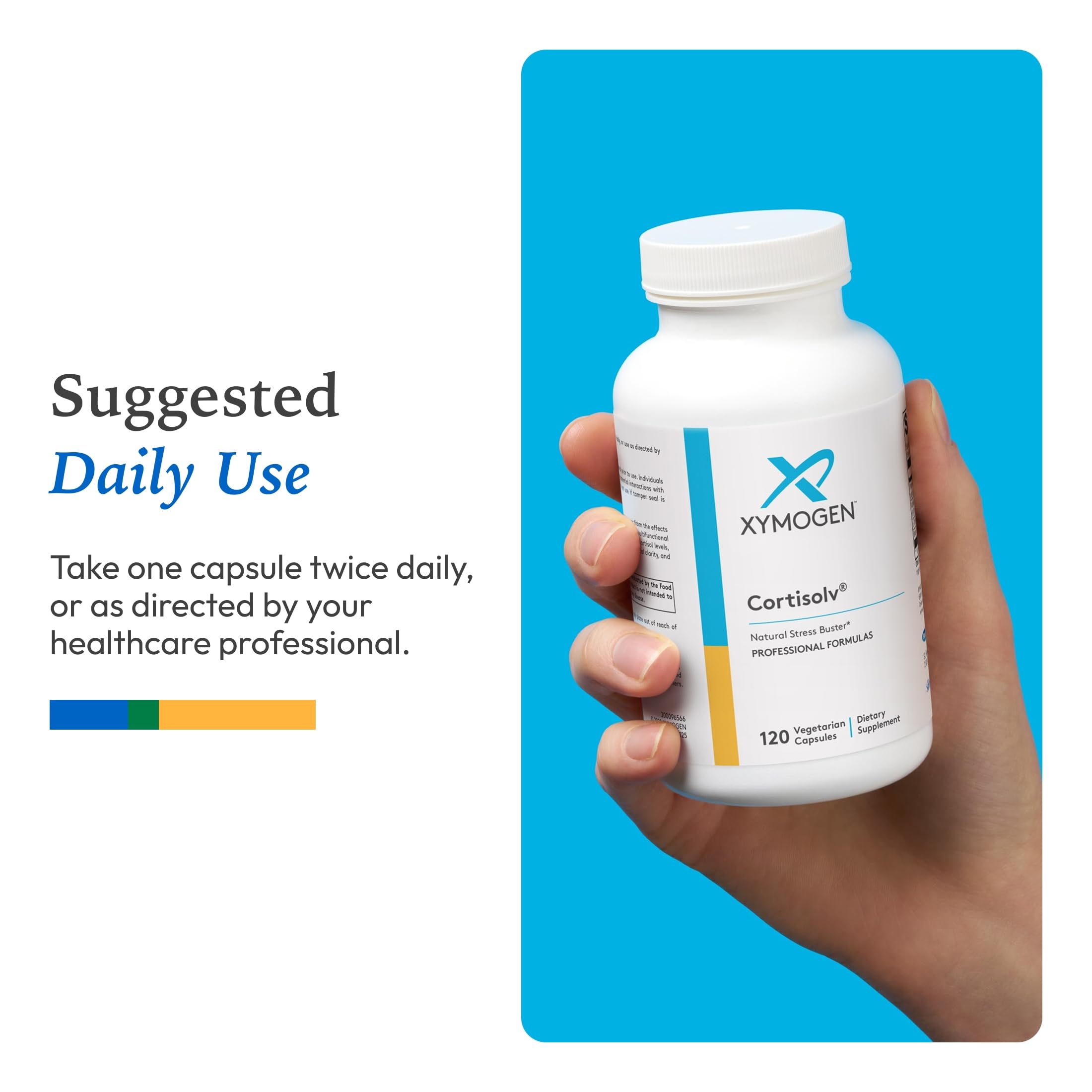 XYMOGEN CortisolV, 120 Capsules — Amazon image 7