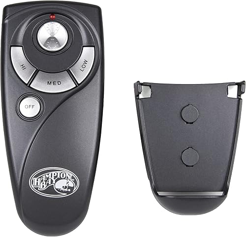 Miniatura 4 de Replacement Remote Compatible for UC7083T Hampton Bay Ceiling Fan Wireless Remote Control (Black)