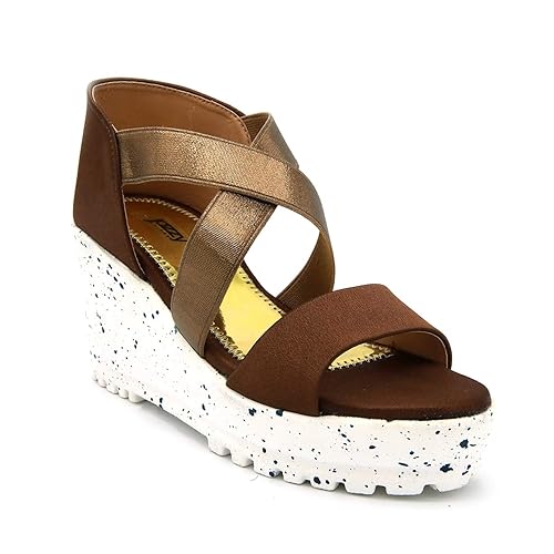 Buy JAZZY juniors Brown Girls Heels at Amazon.in