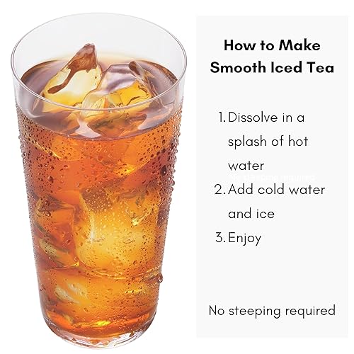 Miniatura 4 de Civilized Coffee Instant Assam - Polvo de té verde – Para té caliente, té helado y hornear, tarro de 8 onzas