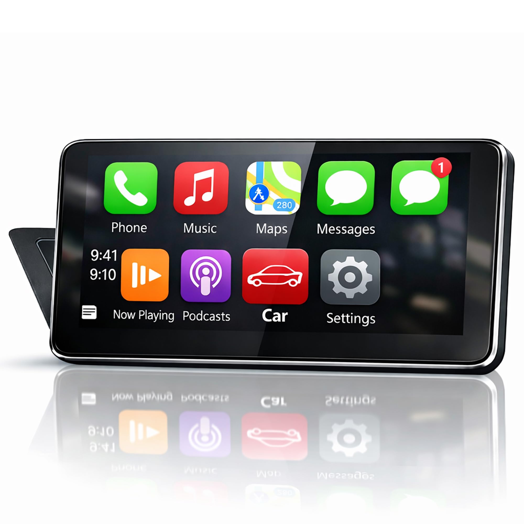 AWESAFE Autoradio pour Audi A4 B8/A5 2009 2010 2011 2012 203 2014 2015 2016 | Compatible MMI d’Origine | CarPlay sans Fil & Android Auto | Écran Tactile 10,25" | 4 Go + 64 Go