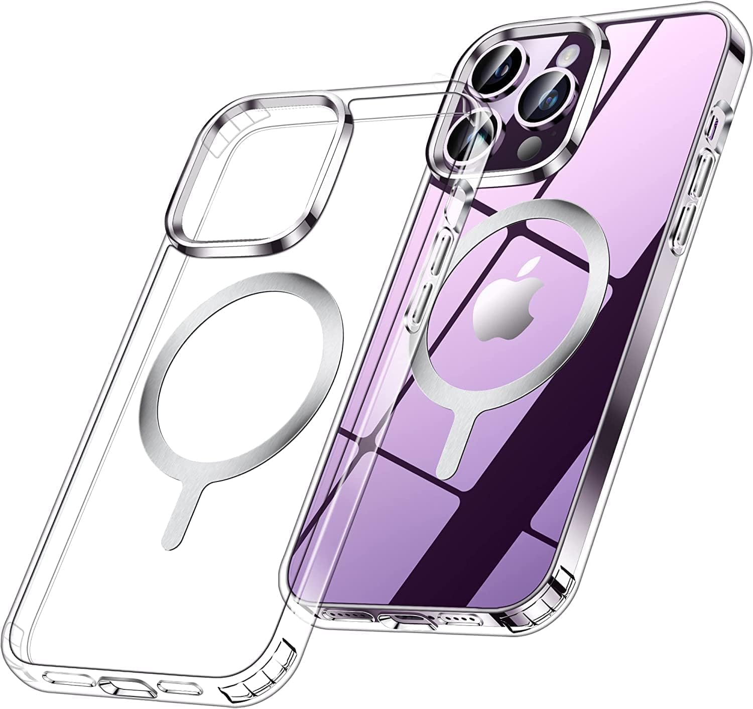 iPhone 14 Pro Max - MagSafe Premium Clear Case - 6.7" Thin, Anti-Yellowing, Anti-Scratch & Shockproof Clear Protective Fit Cover