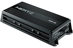 HERTZ HMP-4D Marine & Powersports D-Class 4-Channel Amplifier: Amplify Your Audio Adventure