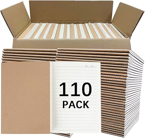 Cuaderno de diario A5 a granel, tapa de estraza de 60 páginas, diario de papel rayado para viajeros, notas, notas, notas  Diarios a granel cosidos