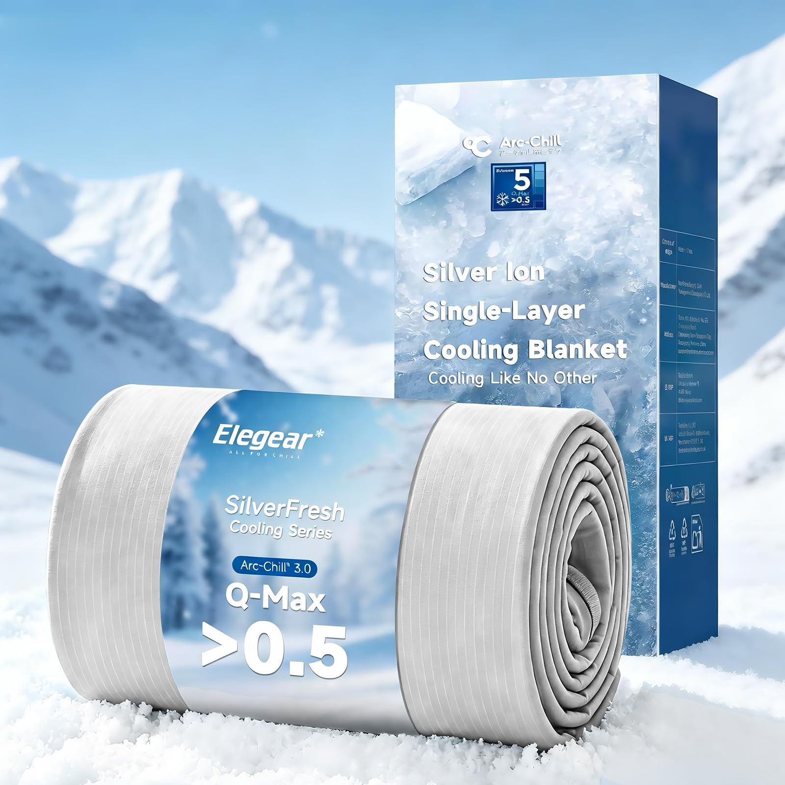 Elegear Silver Infused Cooling Blanket