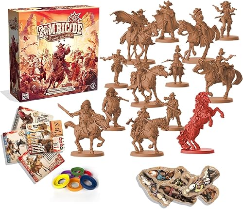Miniatura 2 de Zombicide Running Wild Expansion - ¡Ride or Die in The Undead West! Juego de estrategia cooperativa con miniaturas de mesa, a partir de 14 años, 1-6