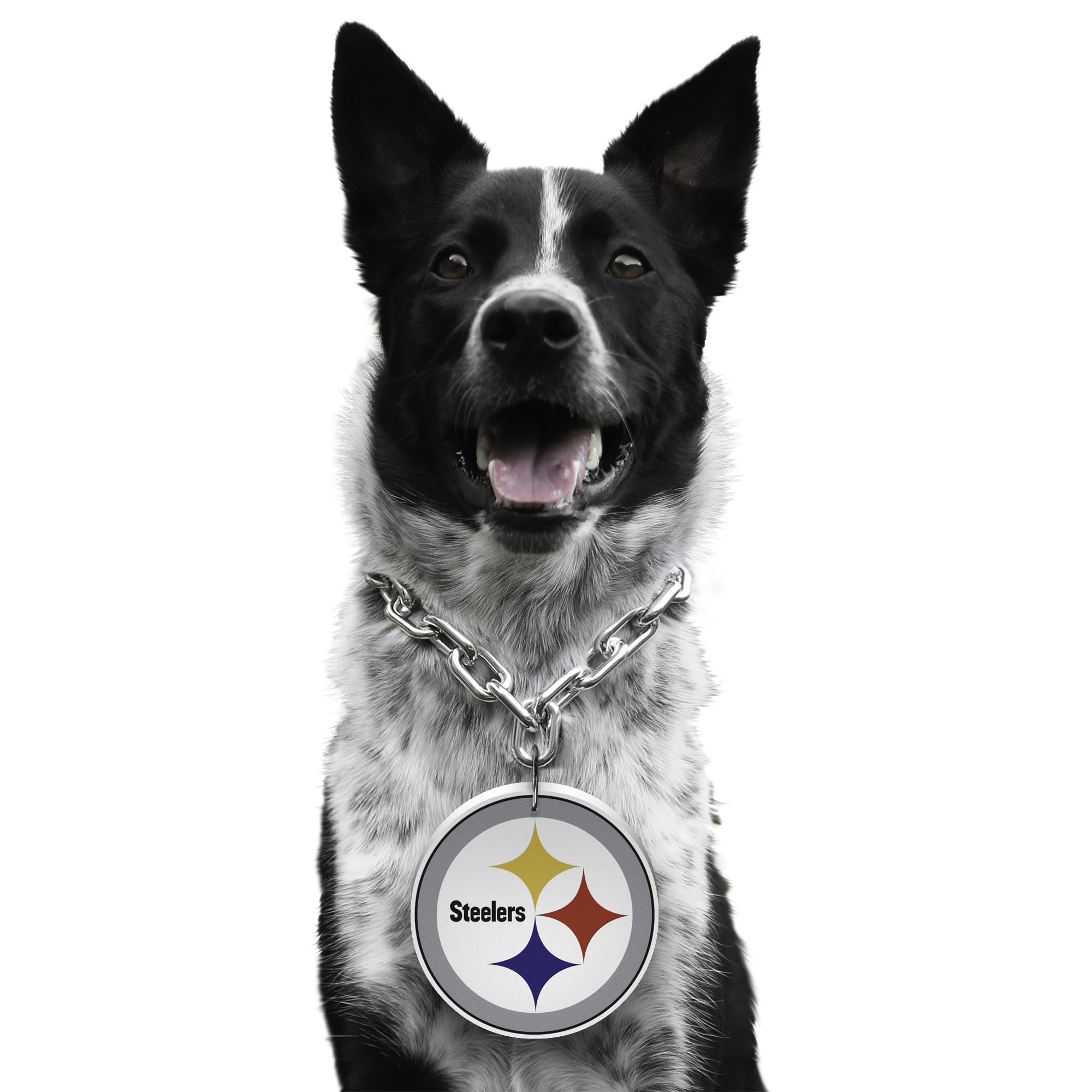Littlearth NFL Pet Fan Chain Pittsburgh Steelers