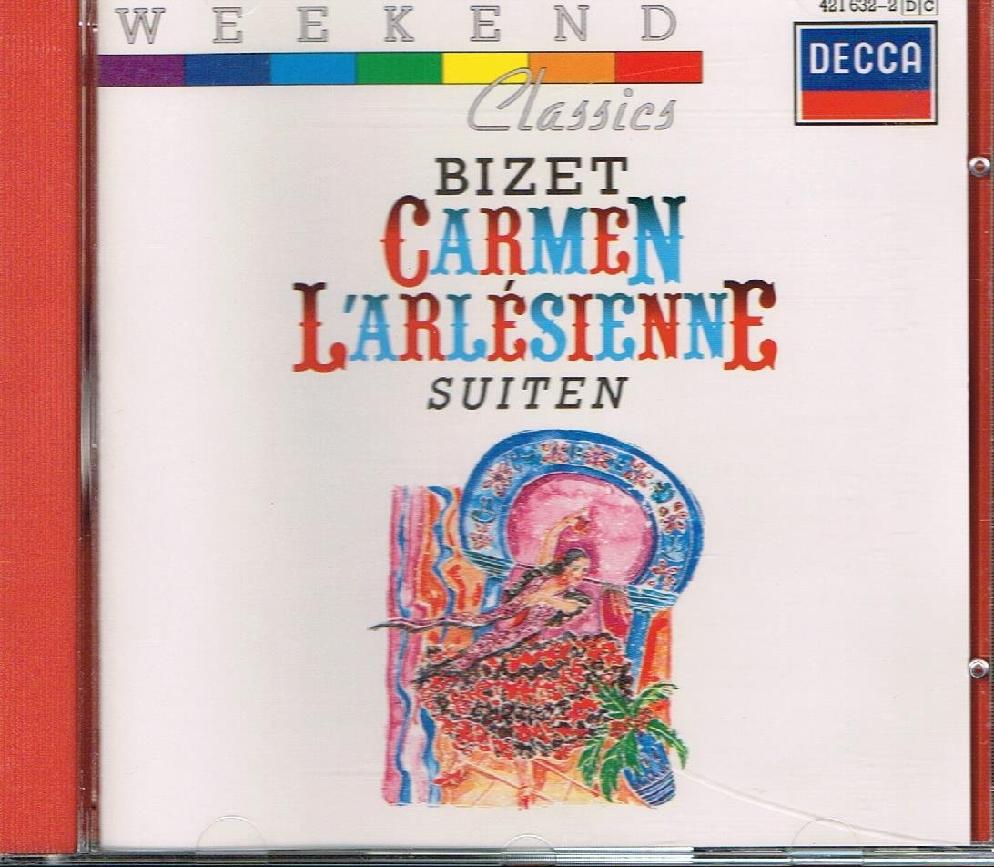 Bizet: Carmen, L'arlesienne Su [Audio CD] Munch, Charles; New Philharmonia Orchestra