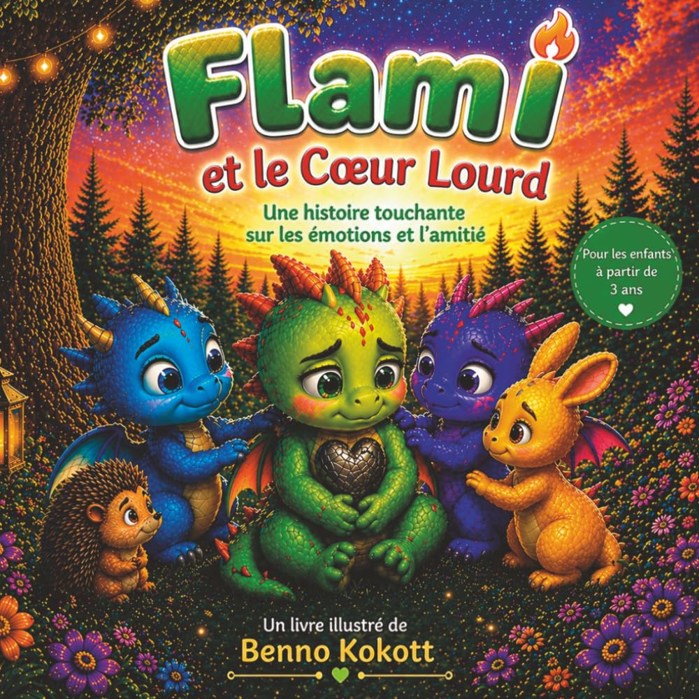 Flami et le cœur lourd (FLAMI – Histoires de courage pour enfants)
