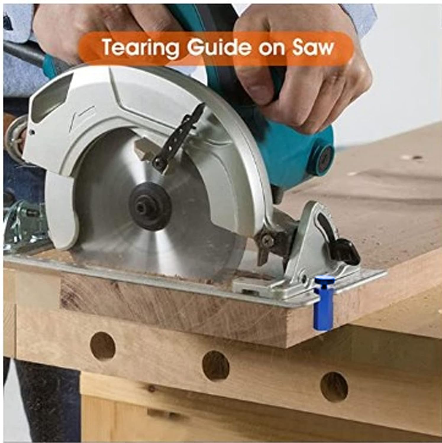 Stair Gauge Knob Aluminum Alloy, Precision Framing Jig Attachment for Circular Saw Woodworking Rafter Clamp Lightweight