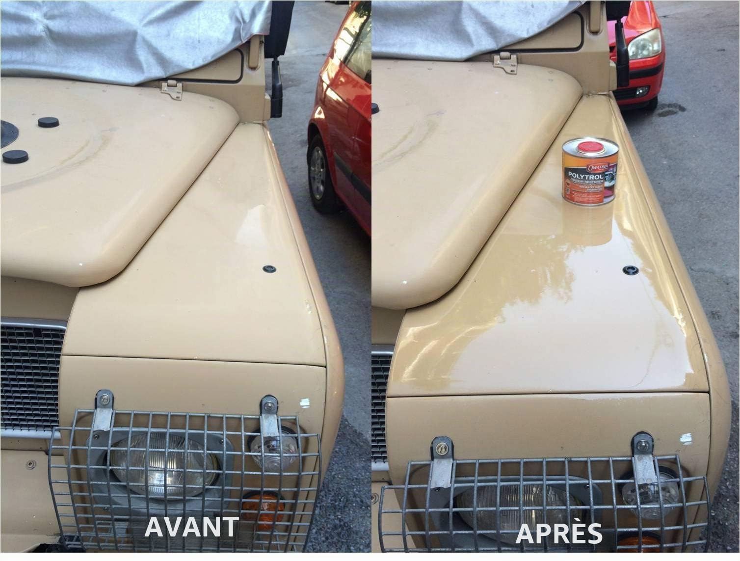 OWATROL Polytrol | Restaurateur de couleur pour plastique, métal, marbre, gel, carrelage en fibre de verre, peinture | Pénètre profondément dans la surface (taille 0,5 litre)
