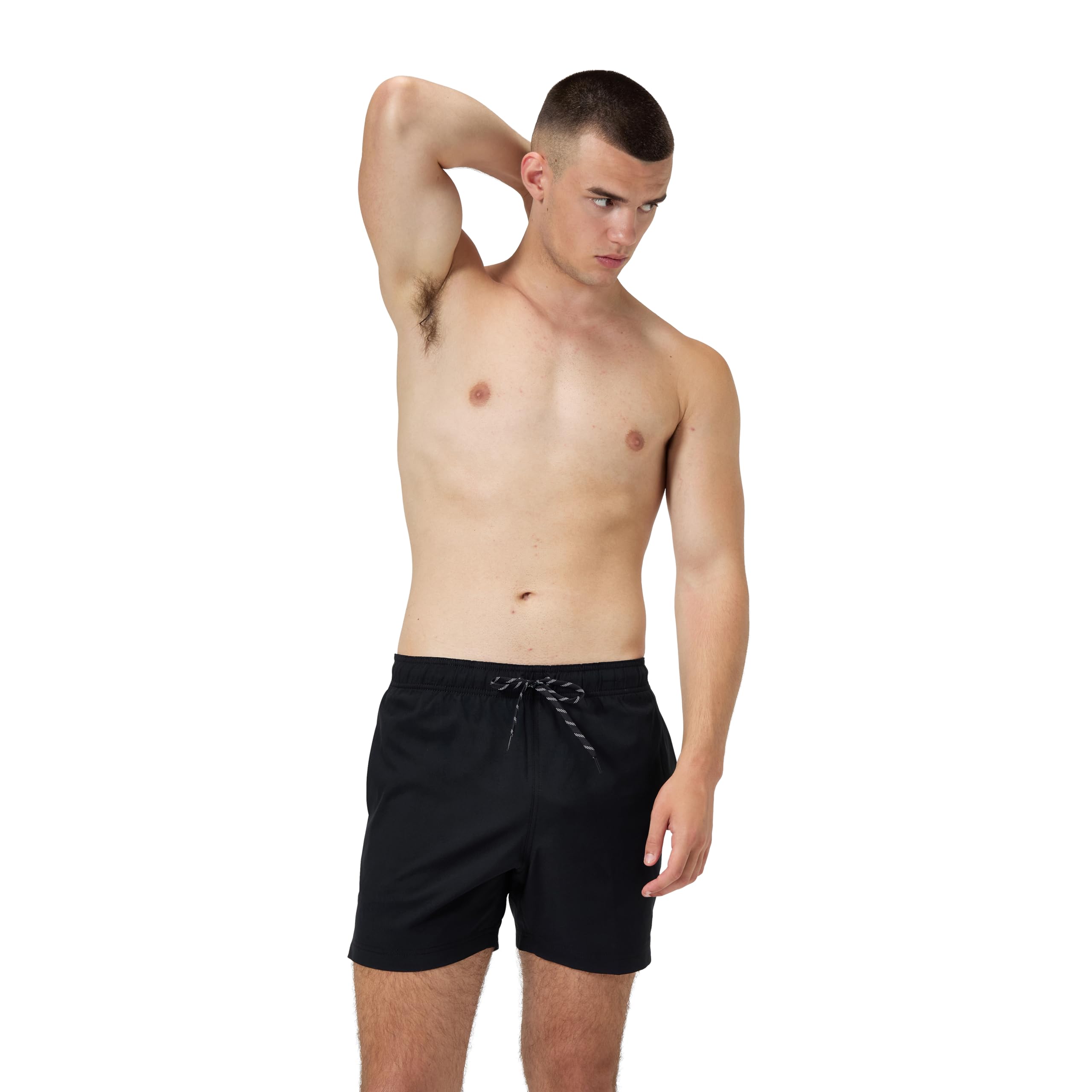 Short De Bain Homme Séchage Rapide - Léger, Respirant, Avec Cordon De Serrage, Parfait Plage Ou Sport