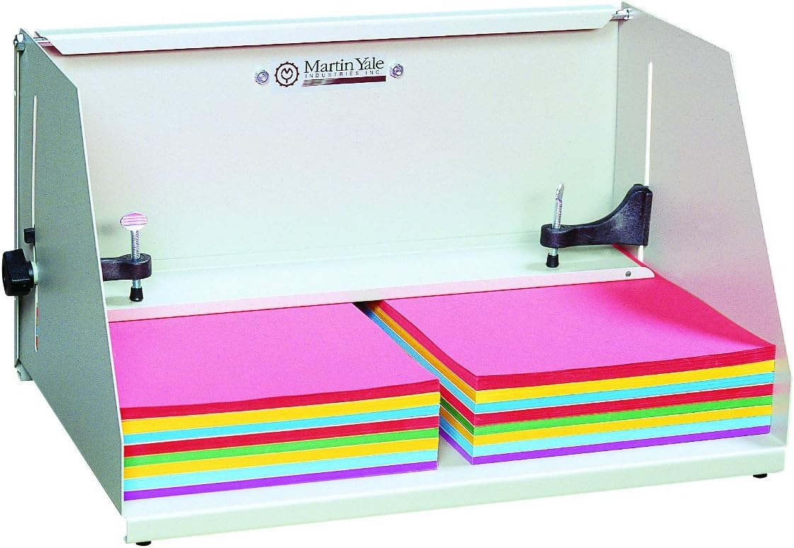 Martin Yale J1811 Padding Press, Simple Operation, Sturdy Metal Construction, Padding Capacity is 5 3/4" High and 17 3/4" Wide