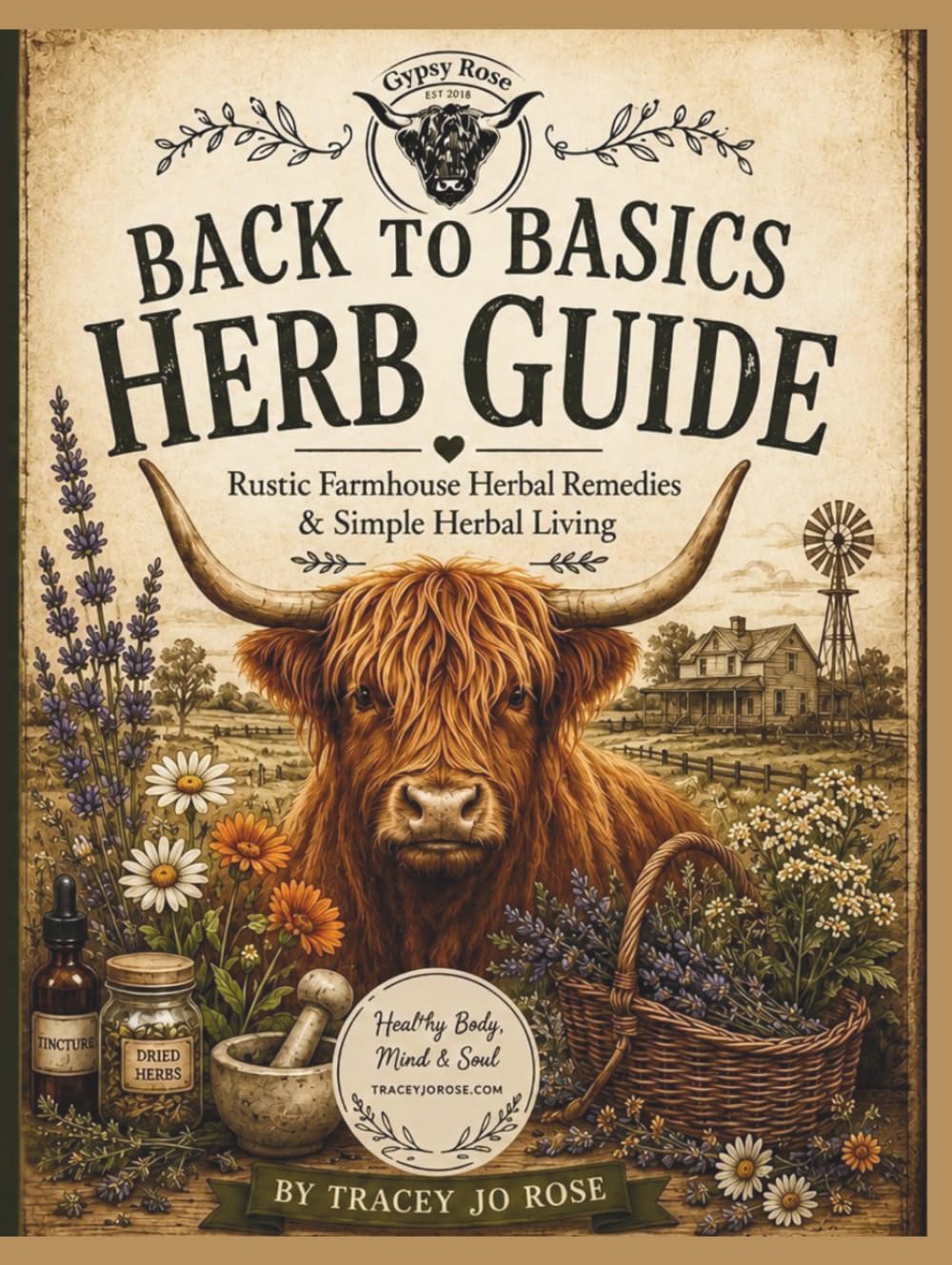 Back To Basics Herb Guide: Rustic Farmhouse Herbal Remedies