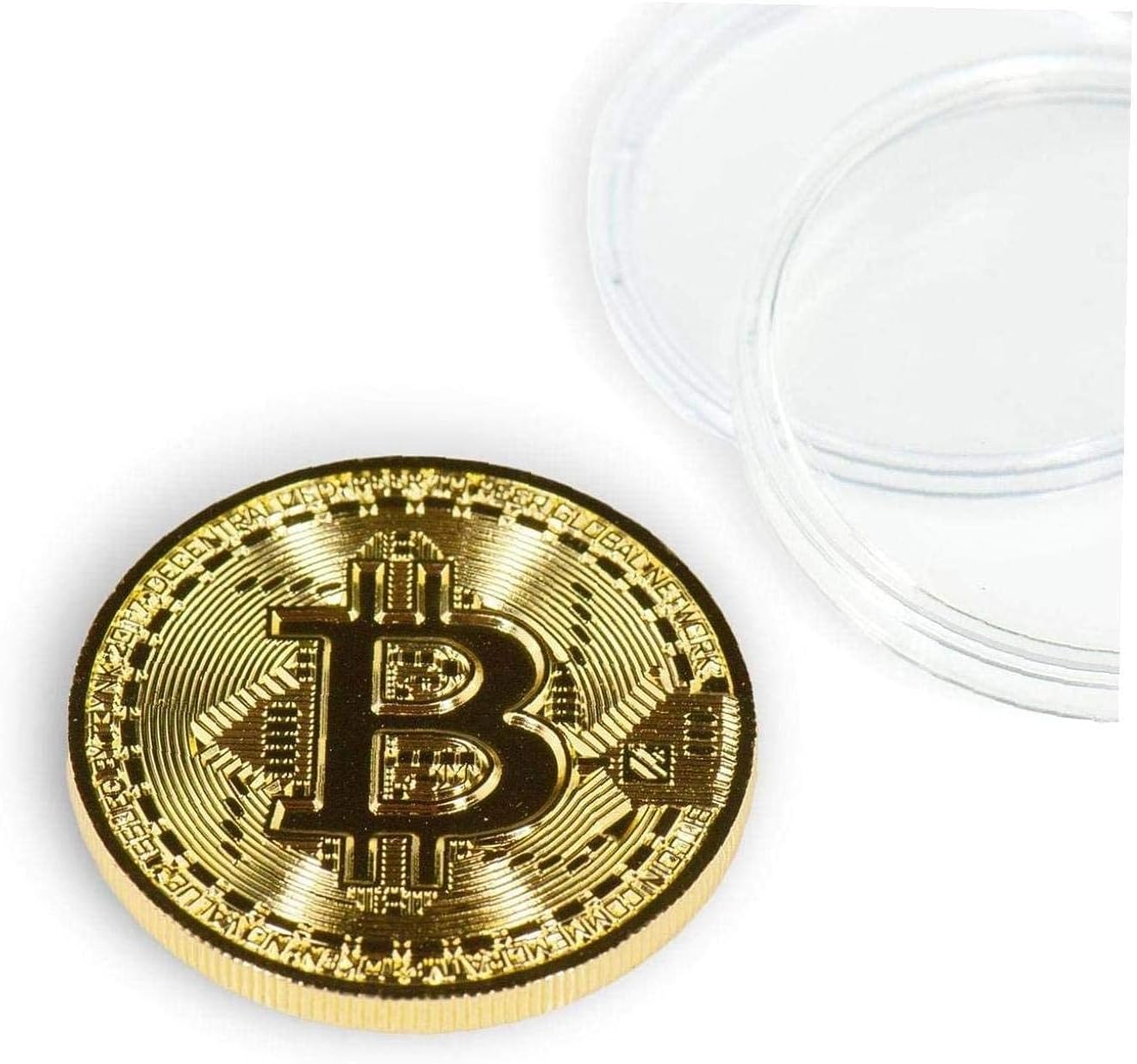 – Bitcoin Collectible|Gold Plated Commemorative Blockchain Coin| Collector'S Coin