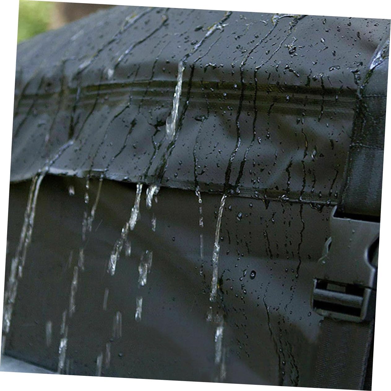 Car Roof Bag Oxford Rooftop Cargo Carrier with Reinforced Straps Large Storage Space Dustproof Sunproof Vehicle Roof Storage Holder for Travel