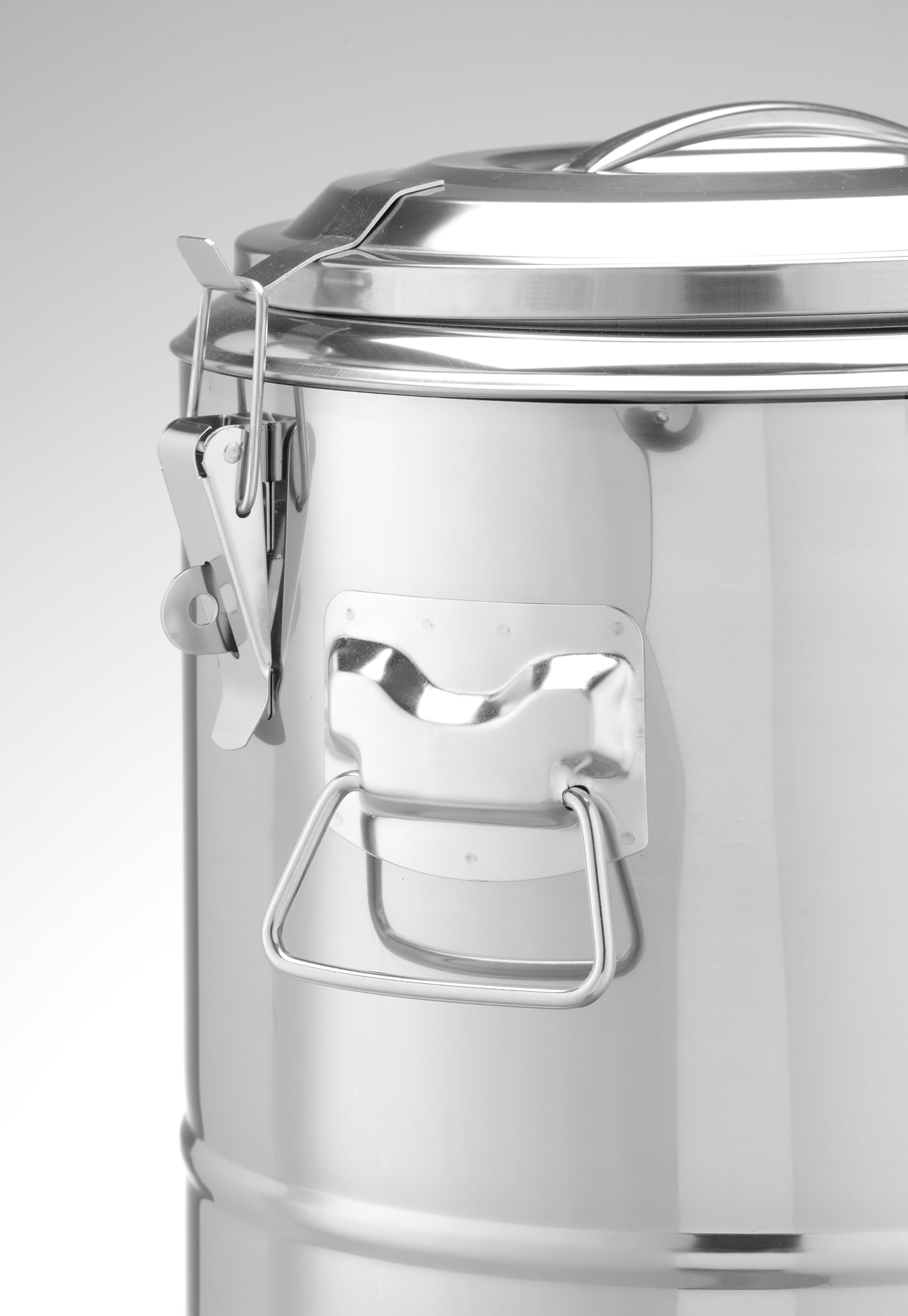 HENDI Contenitore isotermico portatile, doppia parete, 23L, ⌀350x(H)440mm, acciaio inox