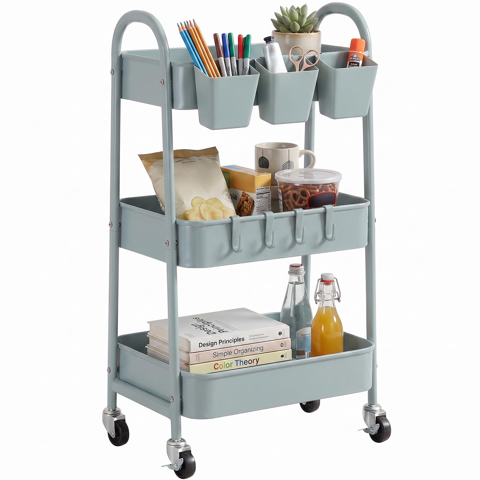 Photo 1 of danpinera 3-Tier Rolling Cart