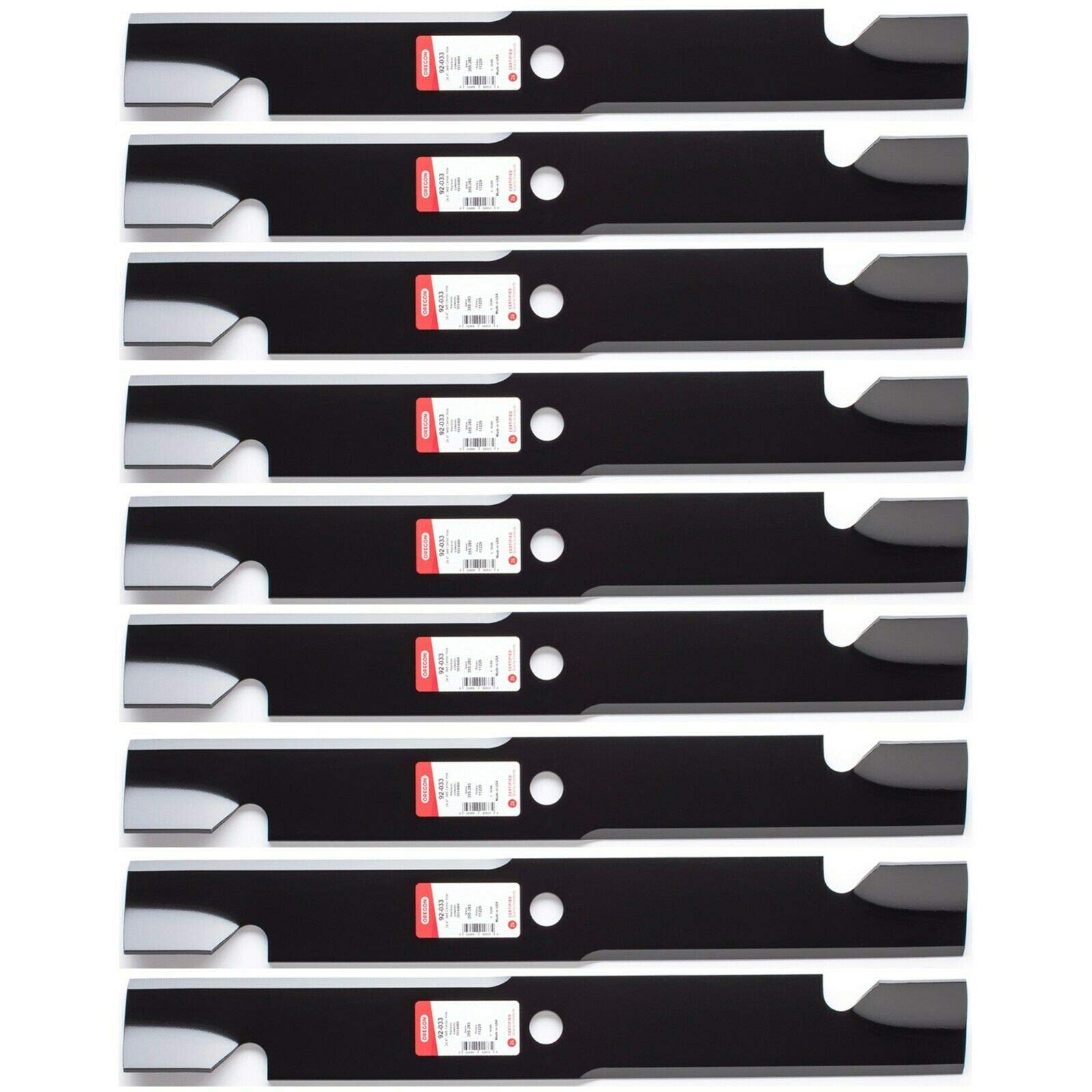 Amazon.com : 9PK USA Mower High Lift Blade for Exmark 72” Lazer Z