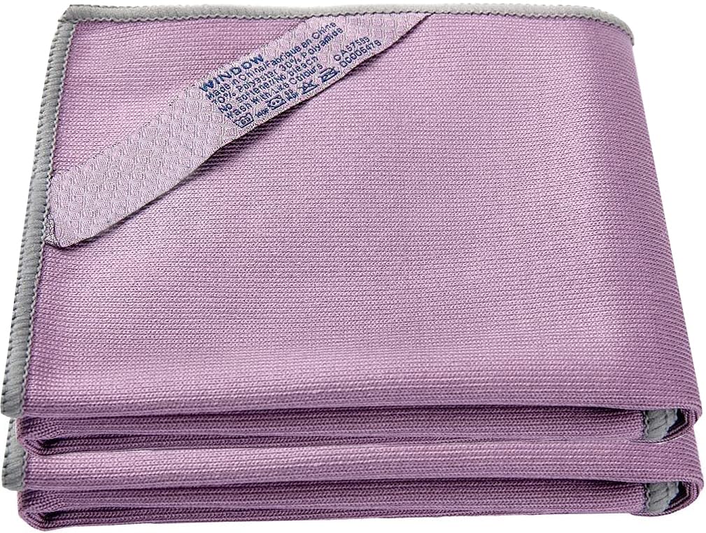 Norwex Window Cleaning Cloth Purple 2 Pack