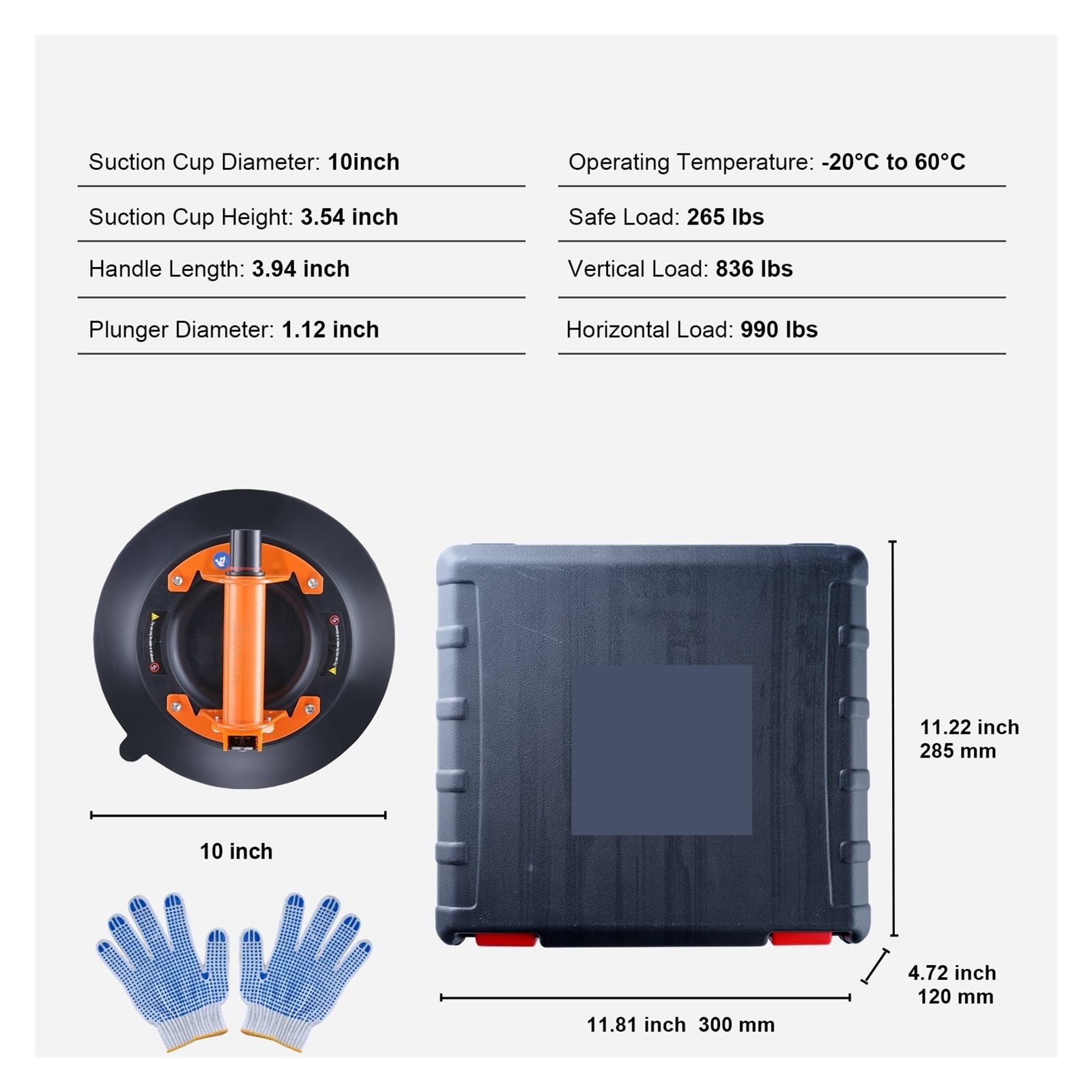 Glass Suction Cup, 8