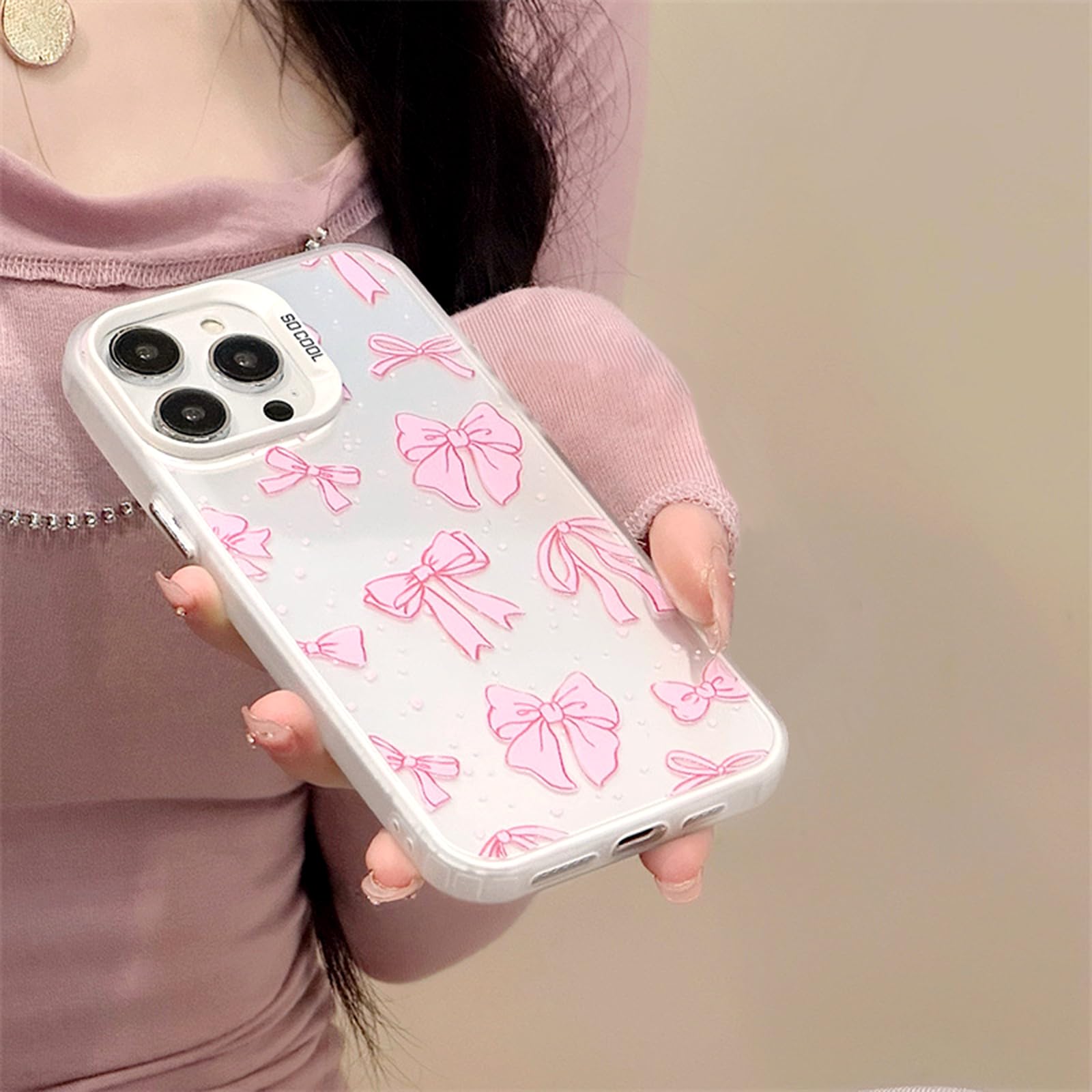 FOURTOC Cover per iPhone 12/12 Pro/12 PRO Max Trasparente Custodia Bling Glitter Brillantini Custodia Morbido 3D Farfalla Fiori Case,Clear,XS/X