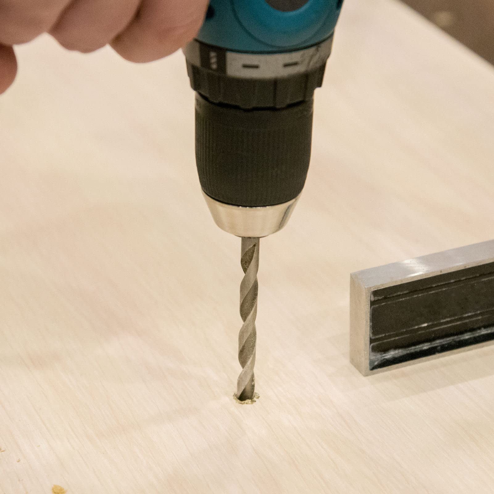 QUARKZMAN 10 stuks kobalt Jobber boren 3,1 mm hogesnelheidsstaal HSS M35 spiraalboor voor roestvrij staal, koper, hout, kunststof en andere harde materialen