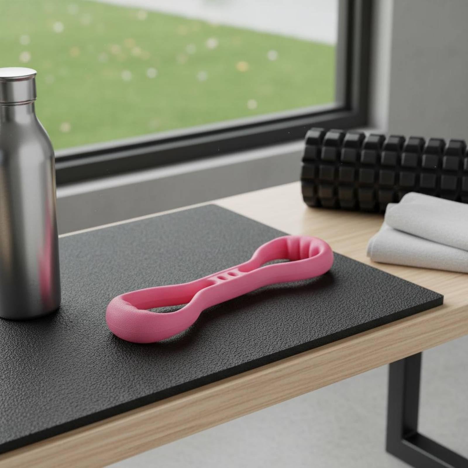 Golf Trainingsband Dehnband Übungsband Aufwärmband mit Elastischer Spannung für Koordination Und Stabilität aus Thermoplastischem Gummi mit, Rosa