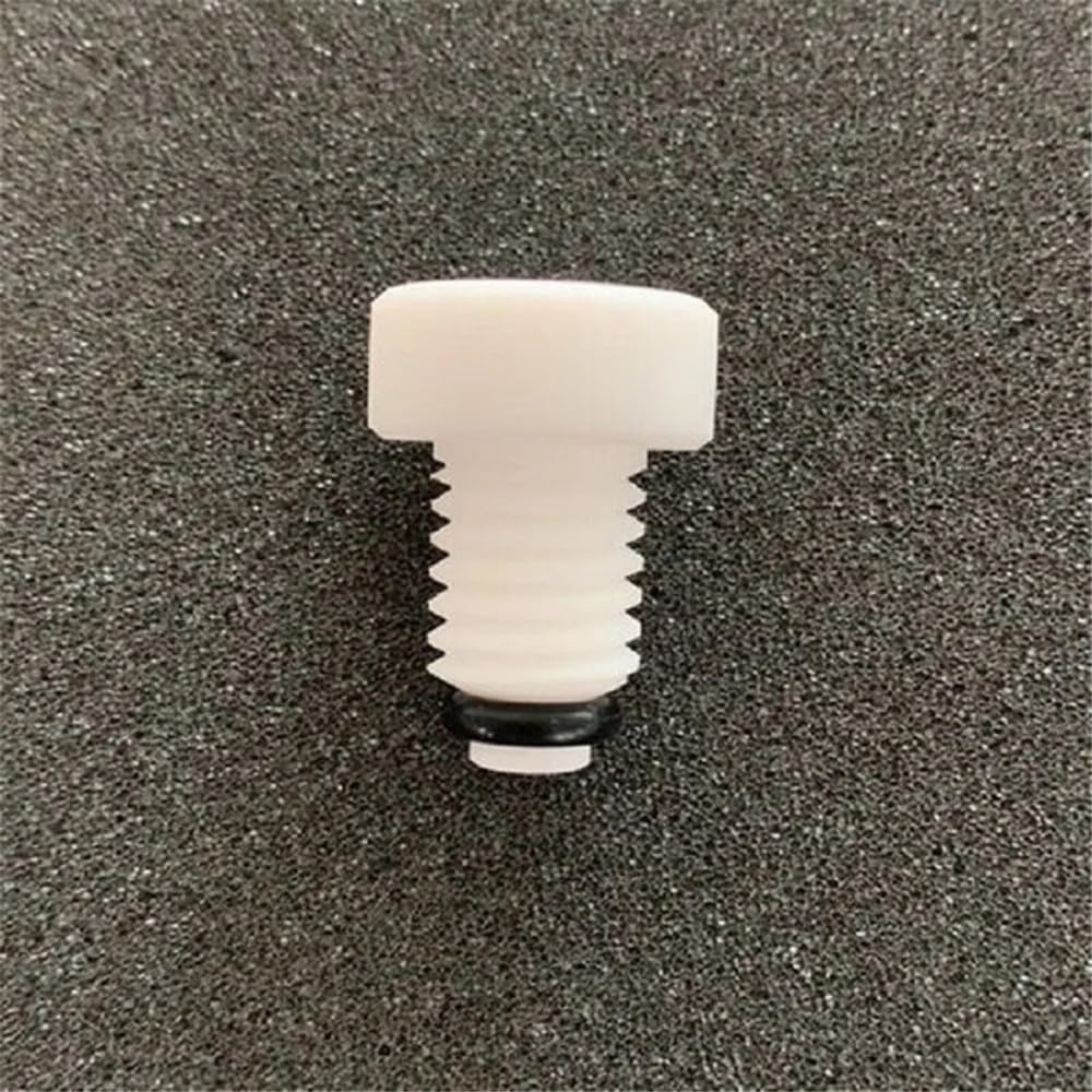 Cristalería de Laboratorio Tapón de PTFE con rosca for botella resistente a la presión, 7#, 15# y 25#, con junta tórica B10(B100025F)