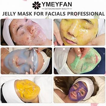 Amazon.com : YMEYFAN 5 Jar Jelly Mask Powder for Facial Mask