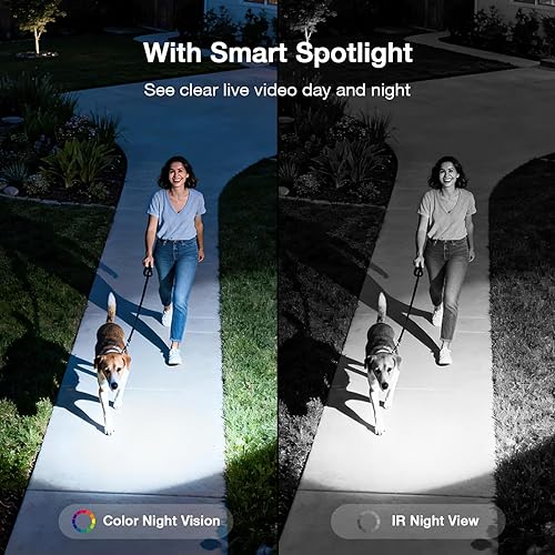 Miniatura 7 de Cámaras de seguridad solares inalámbricas para exteriores, sistema de cámara de seguridad para el hogar, kit de 4 cámaras, visión nocturna a color