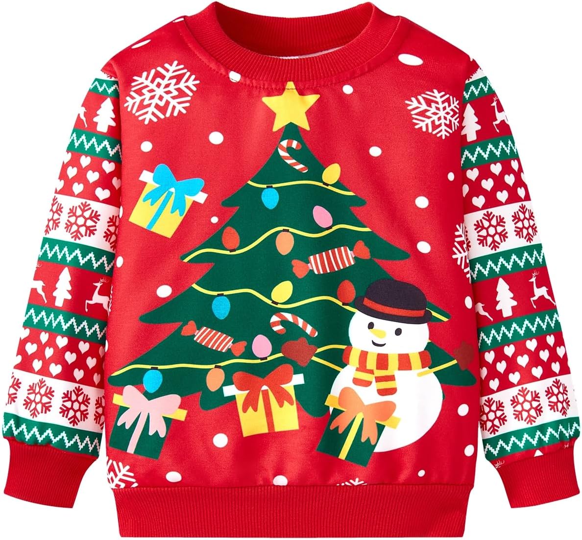 Toddler Boys Ugly Dogs Christmas Sweatshirt