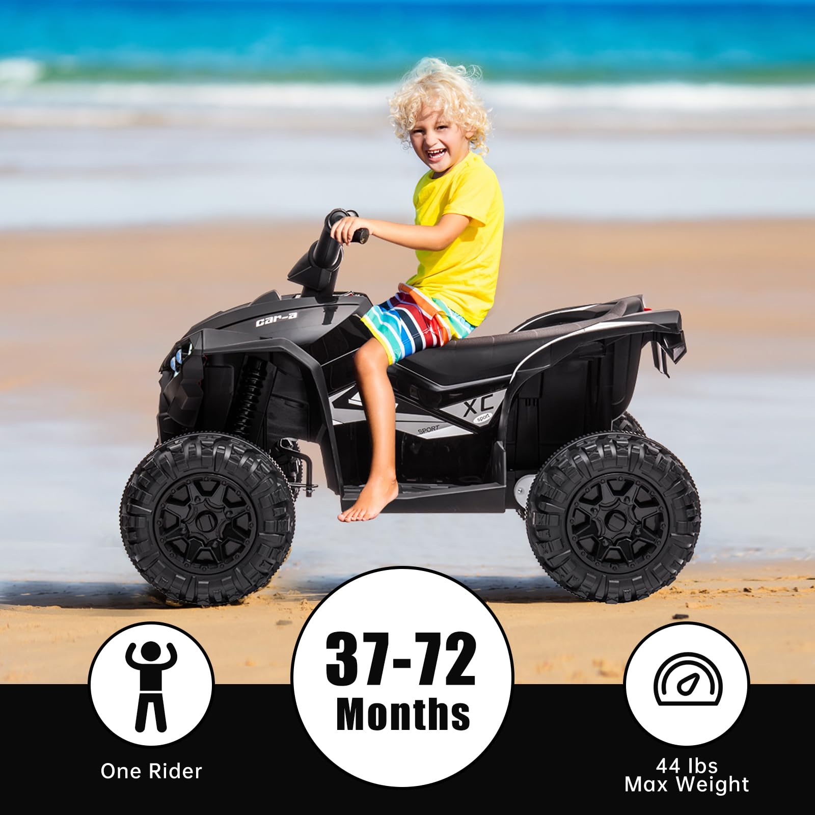 12V Kids Ride On Truck Car Electric Vehicle Remote W/ Music & Light