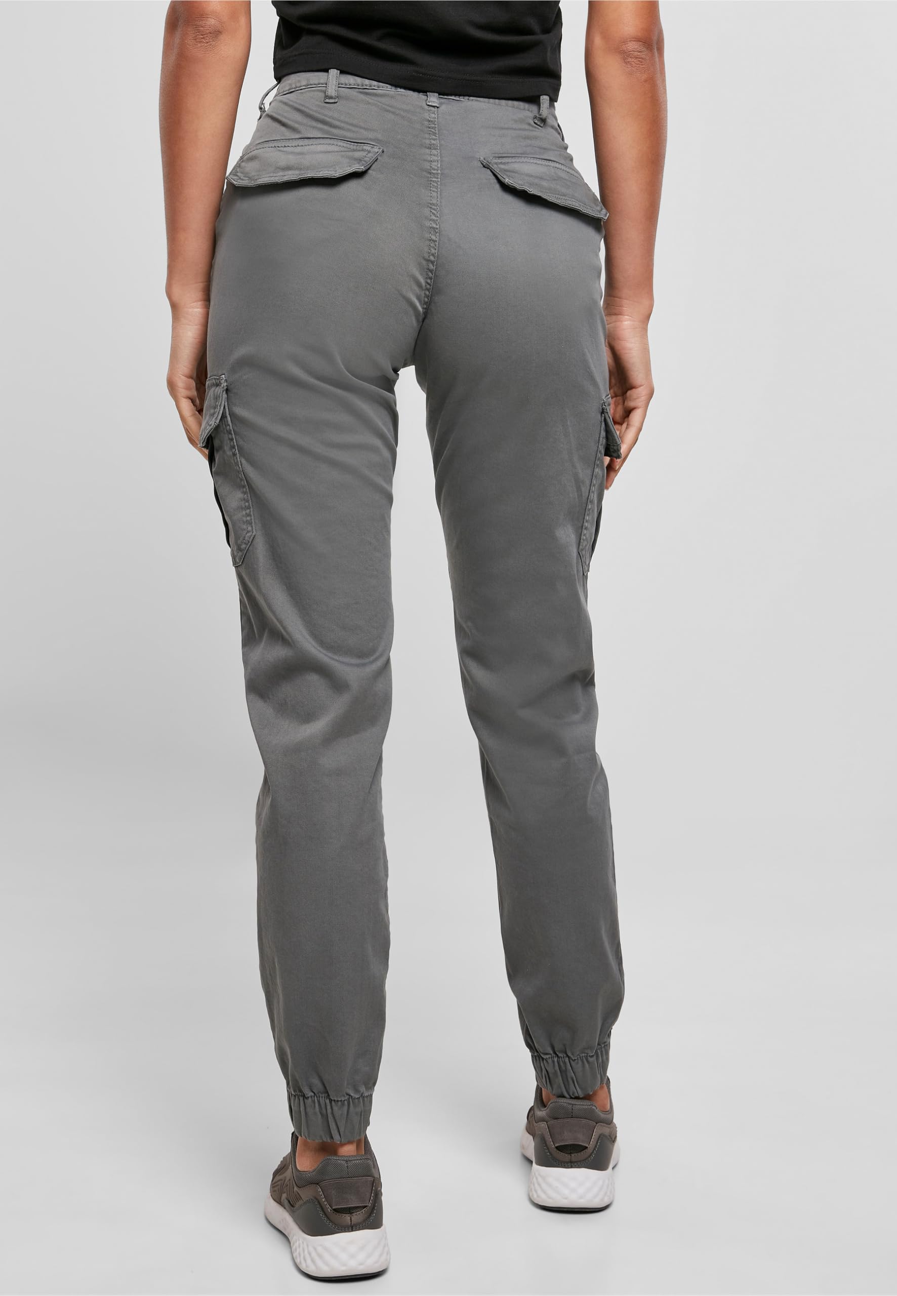 Urban Classics Damen Ladies High Waist Cargo Pants