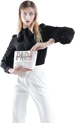 Miniatura 3 de POFULL Regalo paraprofesional para maestro Regalo Paraprofessional Apreciación Bolsa de cosméticos, Bolsa de cosméticos paraprofessional