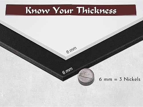 Miniatura 11 de The Foamory - Laminas de espuma de EVA de alta densidad para cosplay y manualidades, 14 x 39 pulgadas, 5/64 pulgadas de grosor