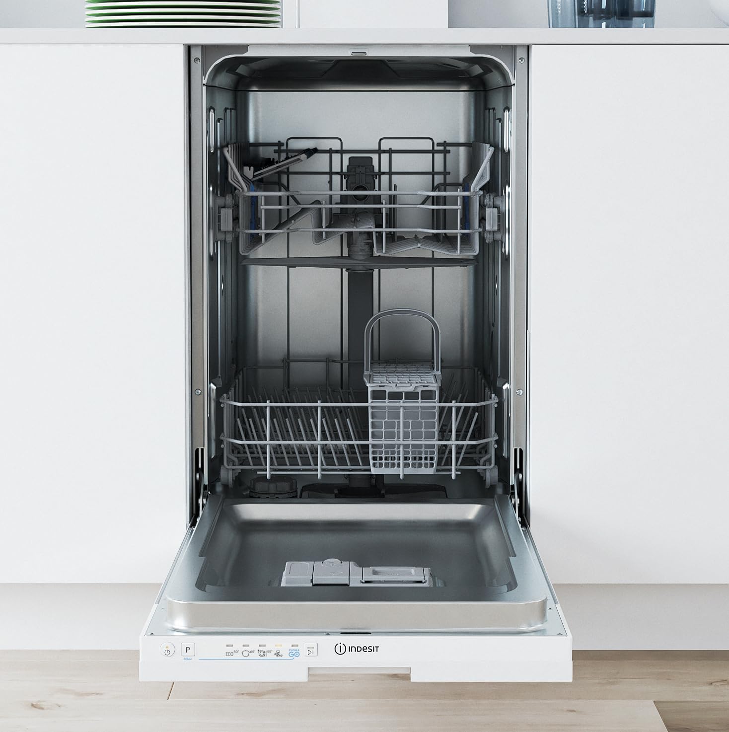 LAVAST.SC/TOT.SLIM 45CM 10COP CE.E 5PROG.DISP.LED