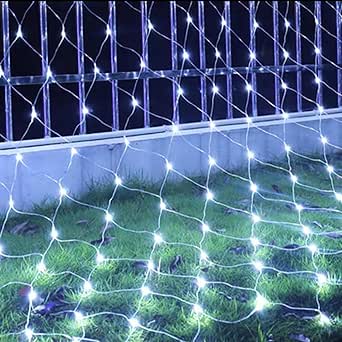 Christmas Net Lights, 19ft x 13ft 880 Led Mesh Lights with 8 Modes ...