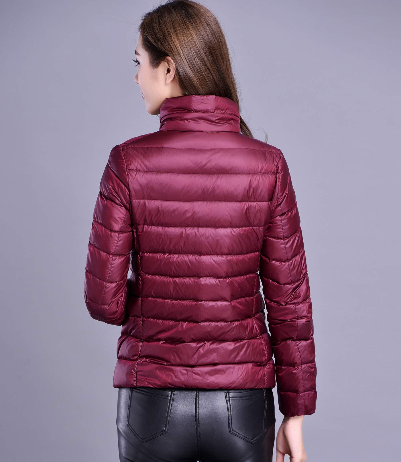 Plumas Mujer Ligero Plumiferos Ligeros Mujer Abrigo Plumas Ultralight Plumon Chaqueta Plumifero Corto Fino Abrigos Señora Chaquetas Invierno Cazadoras Chaquetones Casacas Tallas Grandes Deporte Cálido