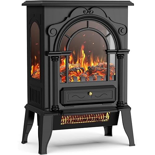 BREEZEHEAT Electric Fireplace Stove Vine3