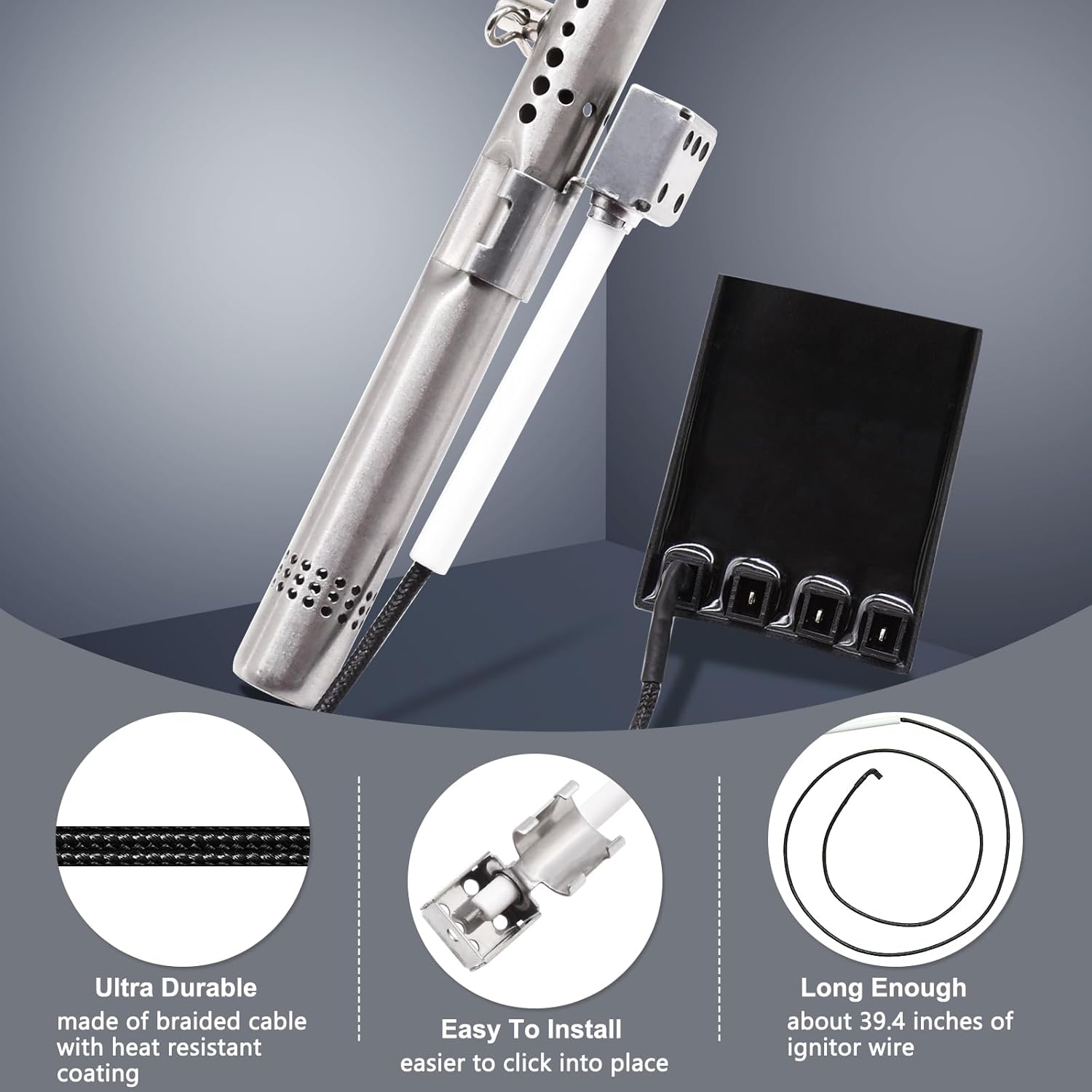 Grill Parts for Charbroil Performance 463244819, 463276517, 463238218, 463274919, 463277918, 463276617, 463274619, 463274819, 463274419 Char-broil Performance 6 Burner Gas Grill Replacement Parts.