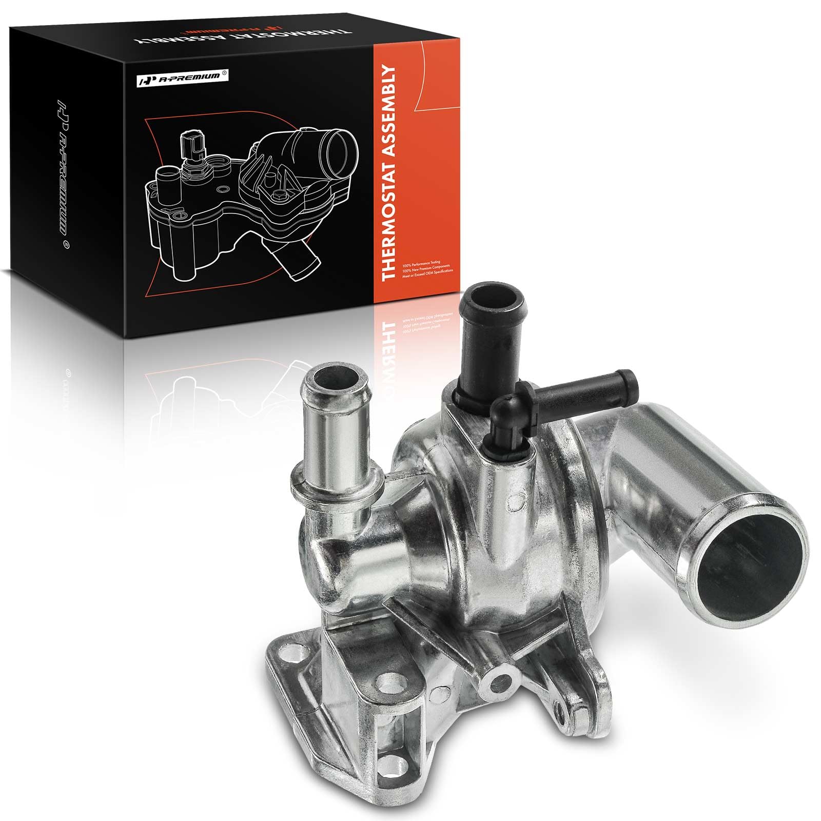 Amazon.com: A-Premium Upgraded Aluminum Engine Coolant Thermostat