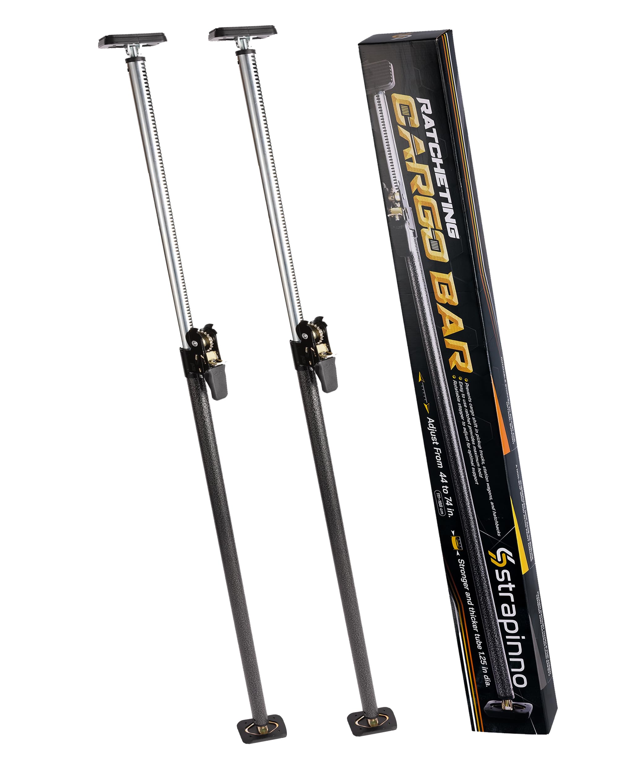Strapinno Ratcheting Cargo Bar 2-Pack