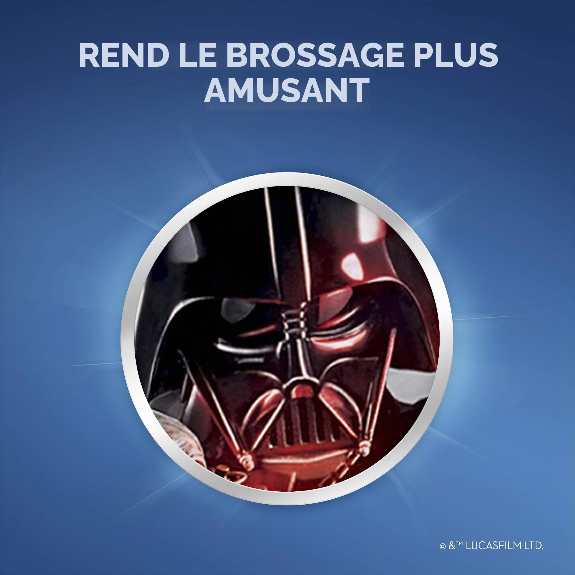 Oral-B Brosse à dents à batterie pour enfants avec Star Wars, poils souples, pour enfants de 3 ans et plus