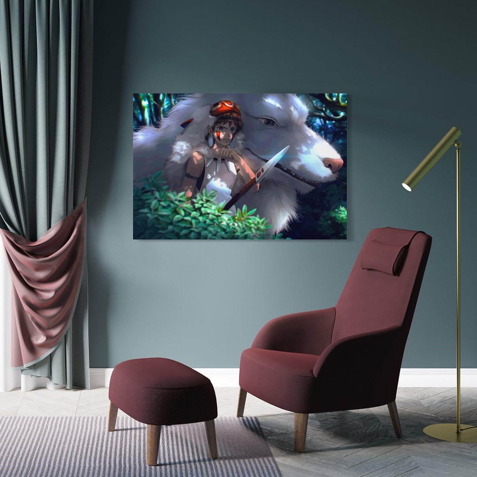 Amazon.co.jp: もののけ姫 ポスター 1 ホームデコレーション