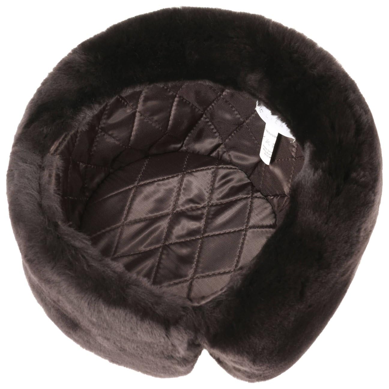 Lierys Gorro de Piel Schiwago Uschanka con Forro Acolchado Lana Virgen Invierno S-XXL