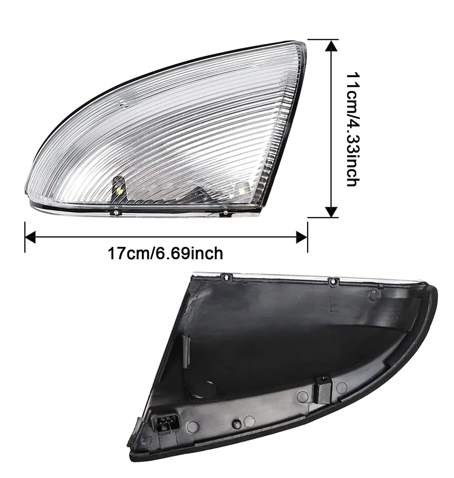 Clignotant Pour Dodge Pour Ram 1500 2500 2010-2018 LED Miroir Clignotant Flaque Lumière Voiture Rétroviseur Côté Marqueur Lampe Assemblée Signalisation