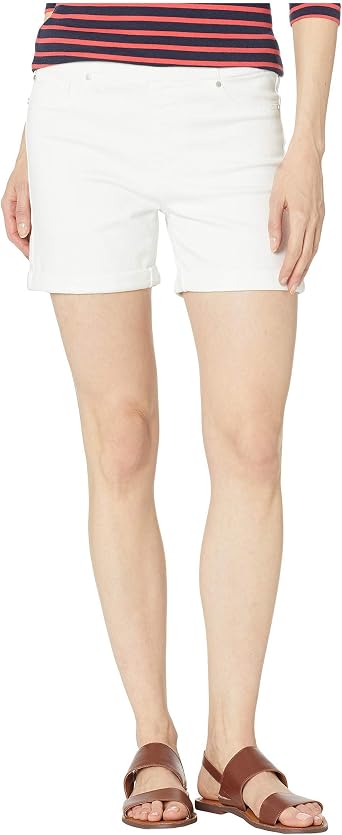 Amazon.com: Liverpool Chloe - Pantalones cortos para mujer con puño  enrollado : Ropa, Zapatos y Joyería